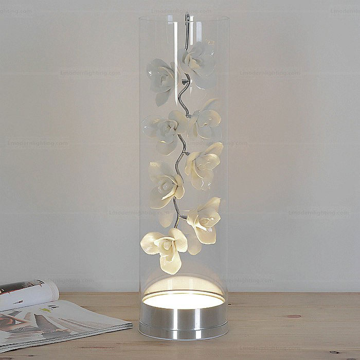 lampe de table LED design CYMBIDIUM 
